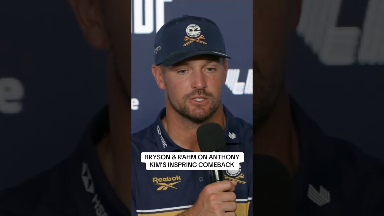 Bryson DeChambeau & Jon Rahm on Anthony Kim’s INSPIRING comeback