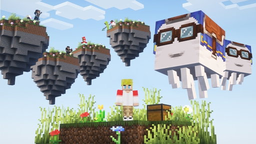 Turning Skyblock into a Battle Royale…