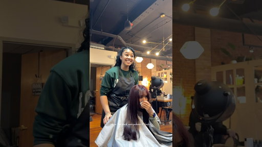 cherry cola for my girl🤭 #hairstylist #dayinmylife #cherrycola