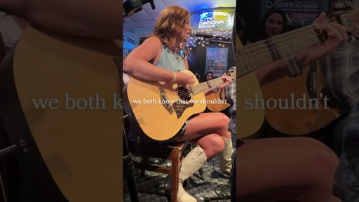 Got to sing my new song at Bluebird Cafe  the other week 🐦 Feelin' real blessed🙏#bluebirdcafe
