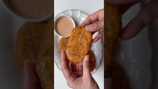 Garlic Parmesan hash browns 🥔￼