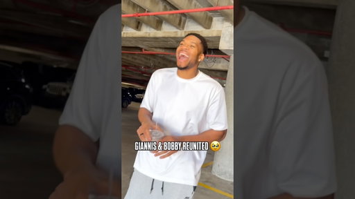 Bobby & Giannis Reunite in MIAMI! ❤️ #miamiheat #giannis #bobby #nba