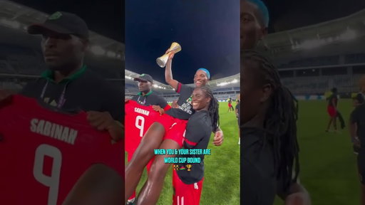 Truly what these sisters dreamed about 🥹 #malawi #soccer #wafcon #worldcup #victory