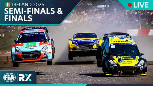 🔴 Semi-Finals & Finals LIVE |  PartsForCars Euro RX of Ireland 2026
