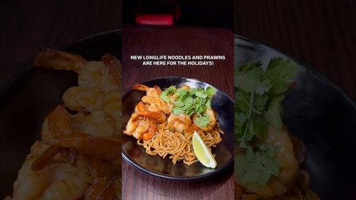 PSA: Longlife Noodles and Prawns are available NOW! 🔥 #pfchangs #holiday #noodles