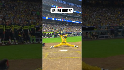 Ballet Batter | The Savannah Bananas #Shortsfeed#ballet#Dance#Baseball#dancing#Fun #mlb#denver