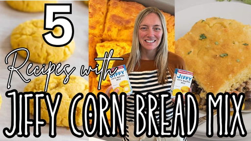 5 AMAZING Ways to Use Jiffy Cornbread Mix | Quick & TASTY Shortcut Recipes Made EASY | Molly Purcell