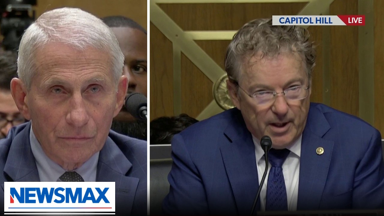 BREAKING NEWS: Dr. Fauci repeatedly pleads Fifth to Rand Paul over Gain-of-Function allegations