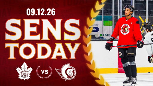 Sens Face Leafs in First Game of Prospect Challenge