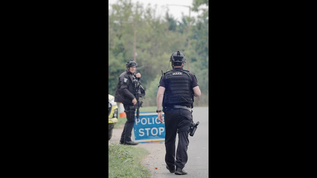 U.K. police declare major security incident near U.S. base
