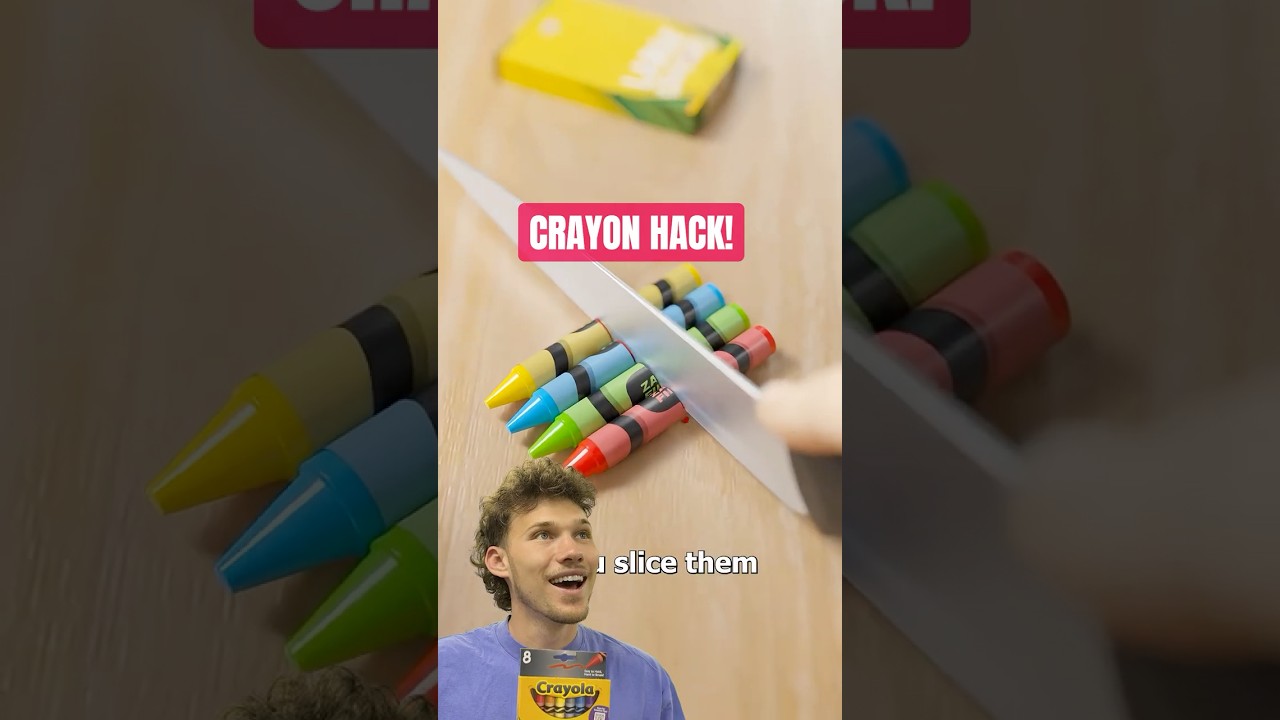 Magic Crayon Hack! @zackdfilms