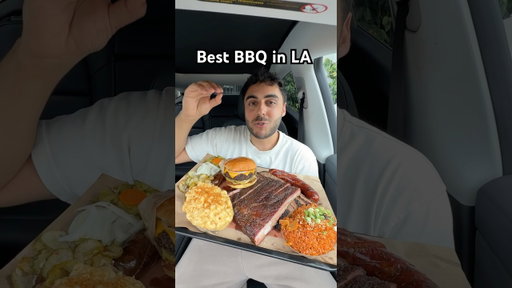 The best BBQ I’ve had in LA. #foodreview #mukbang