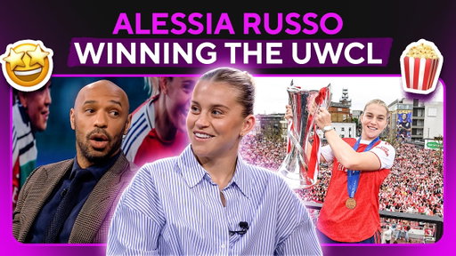 Arsenal Star & UWCL Champion Alessia Russo Joins Thierry, Kate, and Micah on UCL Today | W Golazo