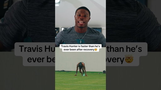 Travis Hunter is faster than ever🤯
