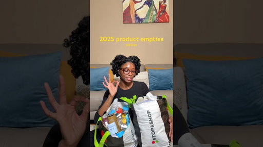 Been collecting my product empties all year! #productempties #emptiesvideo #2025recap