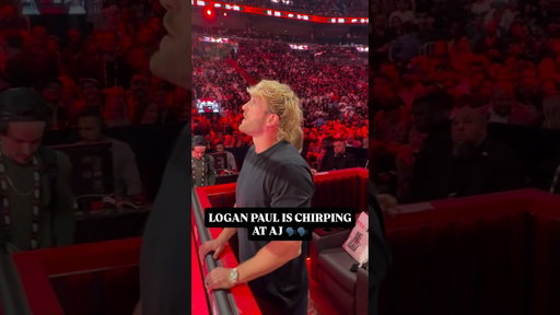 LOGAN PAUL TAUNTING ANTHONY JOSHUA DURING FIGHT #jakejoshua