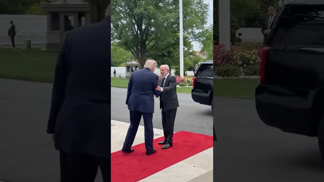Trump Welcomes Brazil's Lula to the White House