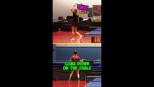 I went ALL IN on this point 🏓🔥