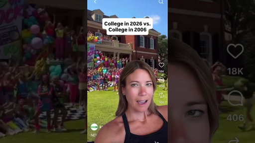 College in 2026 vs  College in 2006