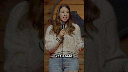 a real live one 😂 from my special 'A Jewish Star' available on YouTube
