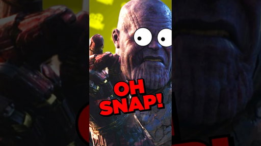Thanos CAN’T DO IT!