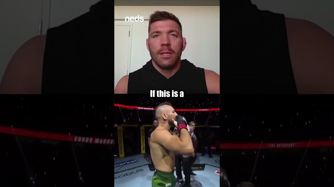 DDP reacts to Conor McGregor’s injury… 👀 #ufc #mma #conormcgregor