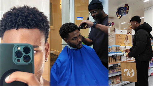 Haircut Vlog | Content Shopping | Curly Hair Tutorial