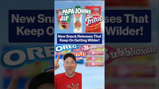 These NEW Snacks are Actually Crazy 😲🔥 #snacks #groceryshopping