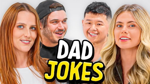 Dad Jokes | Don't laugh Challenge | Matt x Kat VS Peyton x Ian | Raise Your Spirits