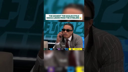Eagles 🦅 STEAL Makai Lemon 🍋 from Steelers in real time