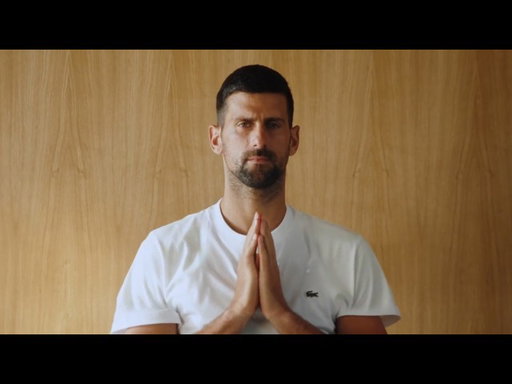The Masterclass of Yoga featuring Novak Djokovic.​