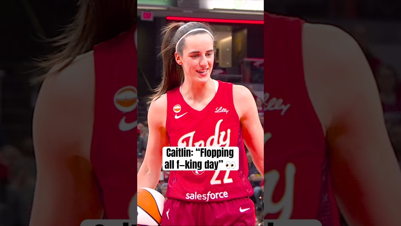 Caitlin calls out Aziaha James for flopping 😳