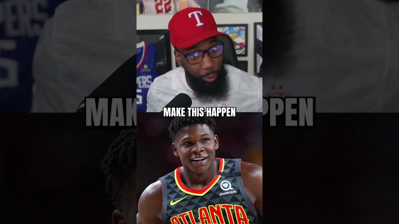 Anthony Edwards in Atlanta Would be CINEMA! 🏀