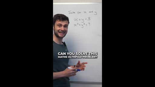 Solving a 16-Year-Old's Math Olympiad Equation