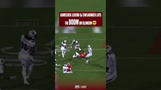 Gamecock LEGEND DJ Swearinger absolutely ROCKS Clemson 🤯