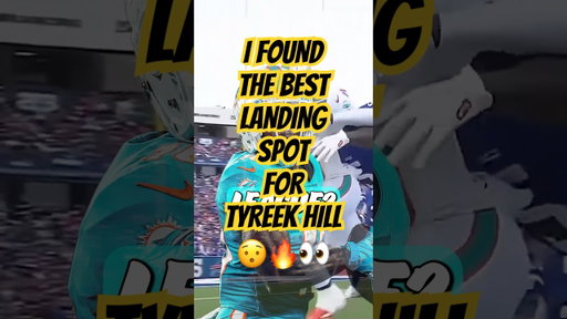 This is the BEST TEAM for Tyreek Hill 😤🔥