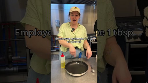 Chefs Estimate Olive Oil