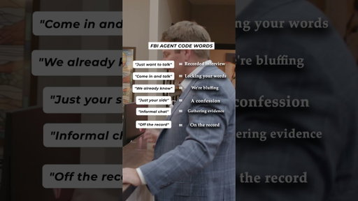 Before You Meet Federal Investigators, Watch This