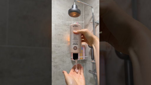 asmr monday night glossy hair wash sounds 🫧🤍✨🎀 #asmr #asmrsounds #glossyhair