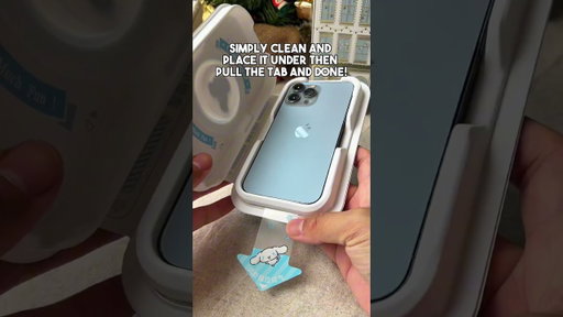 Check out this beyond adorable #sanrio #screenprotector #iphone #hellokitty #cinnamoroll #kuromi
