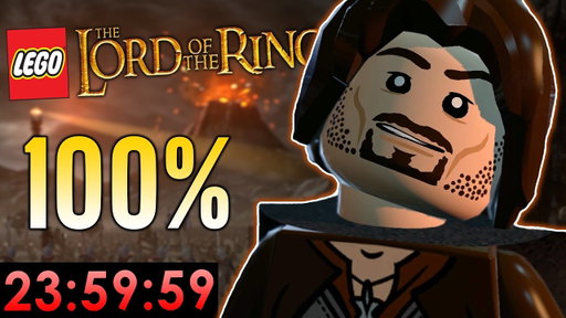 I Gave Myself 24 Hours to 100% Lego Lord of the Rings