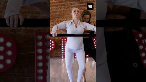 Hayden Panettiere's barre-inspired workout  #womenshealth