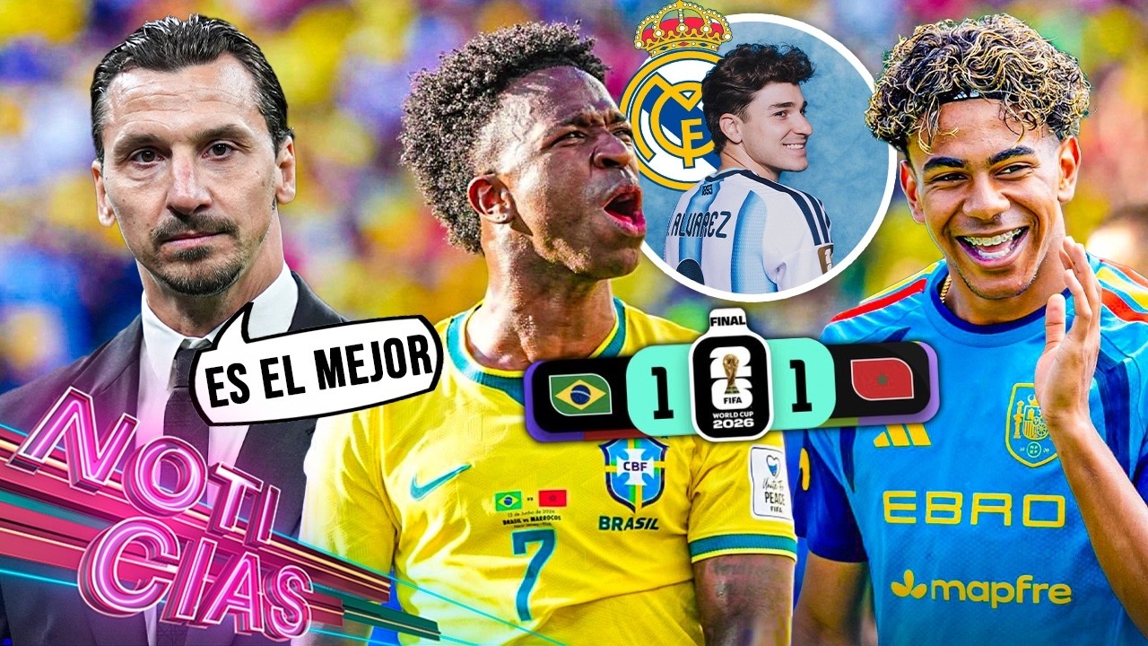 ¡Vini salvó a Brasil! | ¿Julián al Madrid? “No me importa”: Llorente | Zlatan paga caro por Lamine