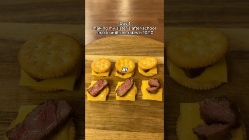 I Made A5 Wagyu Lunchables For My Sister #food #recipe #nostolgic