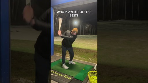 Trying to play it cool after sending a club flying 🤣