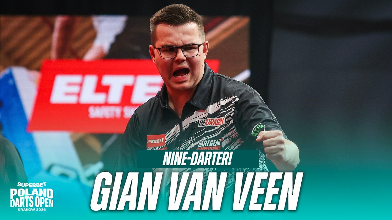 PERFECTION IN POLAND! 🔥🇵🇱 | GIAN VAN VEEN NINE-DARTER! | 2026 Poland Darts Open
