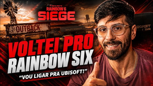 VOLTANDO A JOGAR RAINBOW SIX SIEGE DEPOIS DE 84 ANOS!