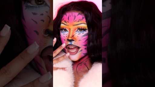 LISA FRANK INSPIRED LOOK FOR HALLOWEEN 2025 🧡🩷🐯 #halloween2025 #lisafrank #halloweentransition