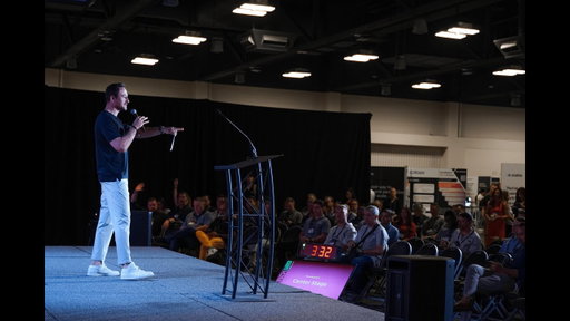 SaaStock Emcee Address (AJ Eckstein)