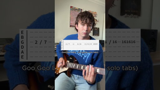 How to play the Goo Goo Dolls - Iris (live) guitar solos (tabs) #googoodolls #iris #guitartabs